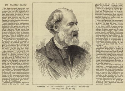 Charles Reade, regényíró, újságíró, drámaíró alkotó: English School